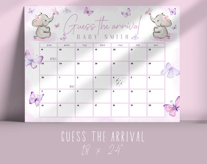 Editable Canva baby shower game bundle for instant download and printing