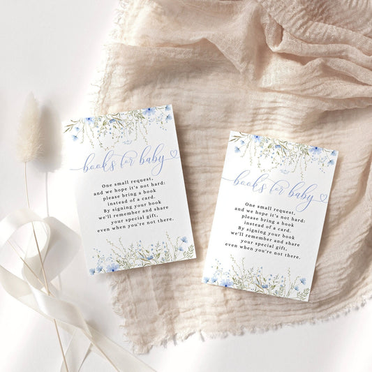 Baby Shower books for baby card for invitation inserts and book requests