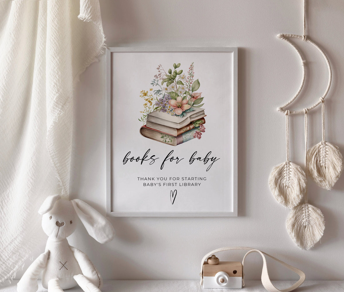 Editable Canva books for baby sign to download and print