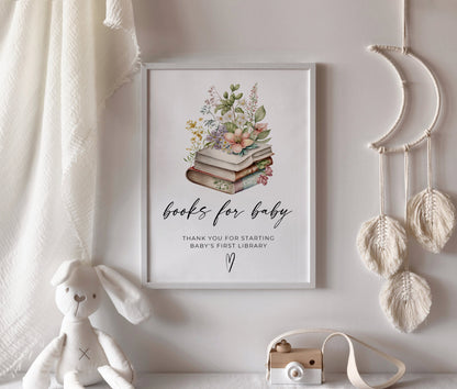 Editable Canva books for baby sign to download and print