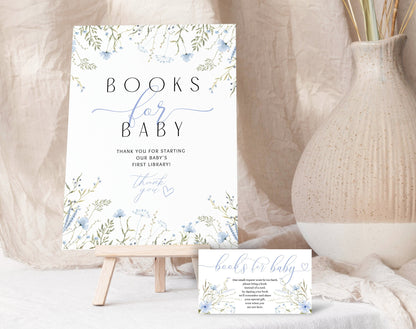 Editable Canva books for baby templates to print or send with invitations