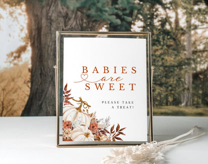 Editable Canva sweets and treats sign to download and print