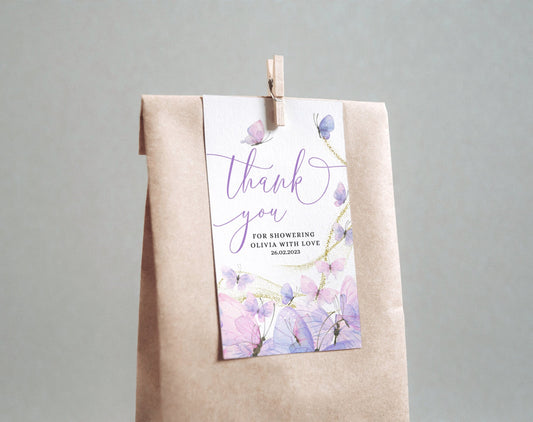 Baby Shower favor tags for party favor bags treat boxes and guest gifts