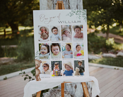 Editable Canva milestone board to download and print