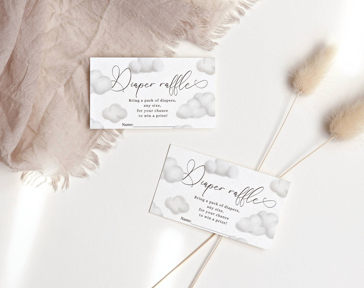 Special Delivery Baby Shower Invitation Set, editable Canva template