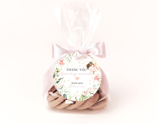 1st Birthday favor tags for party favor bags treat boxes and guest gifts