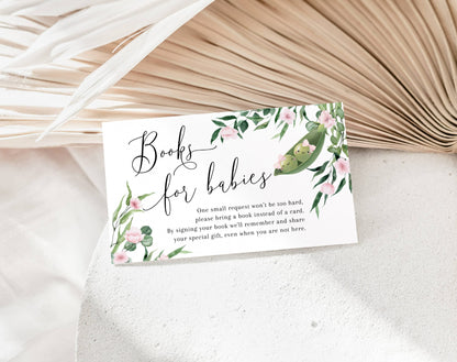 twin, floral and pink party game template for a personalized baby shower