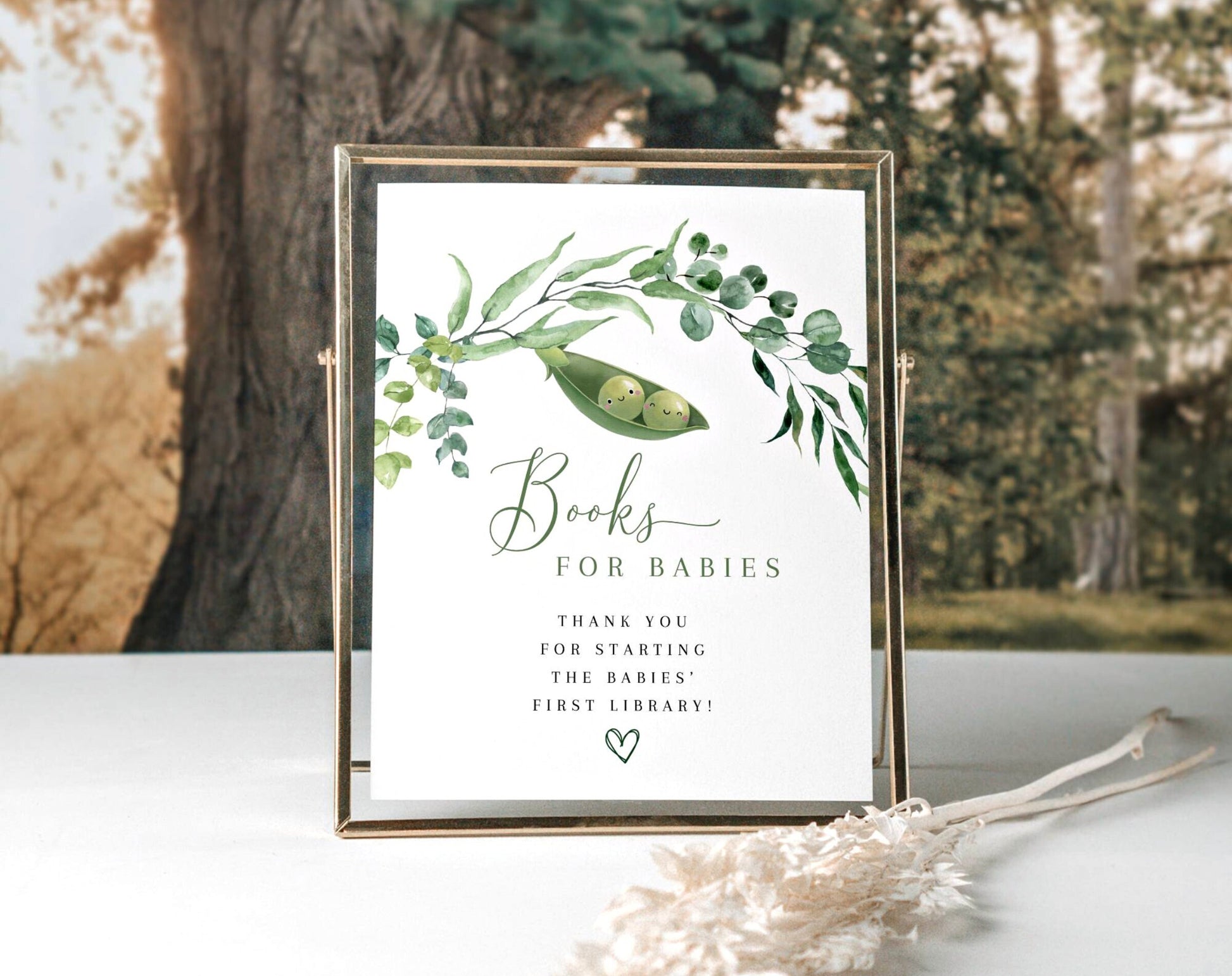 Editable Canva books for baby templates to print or send with invitations