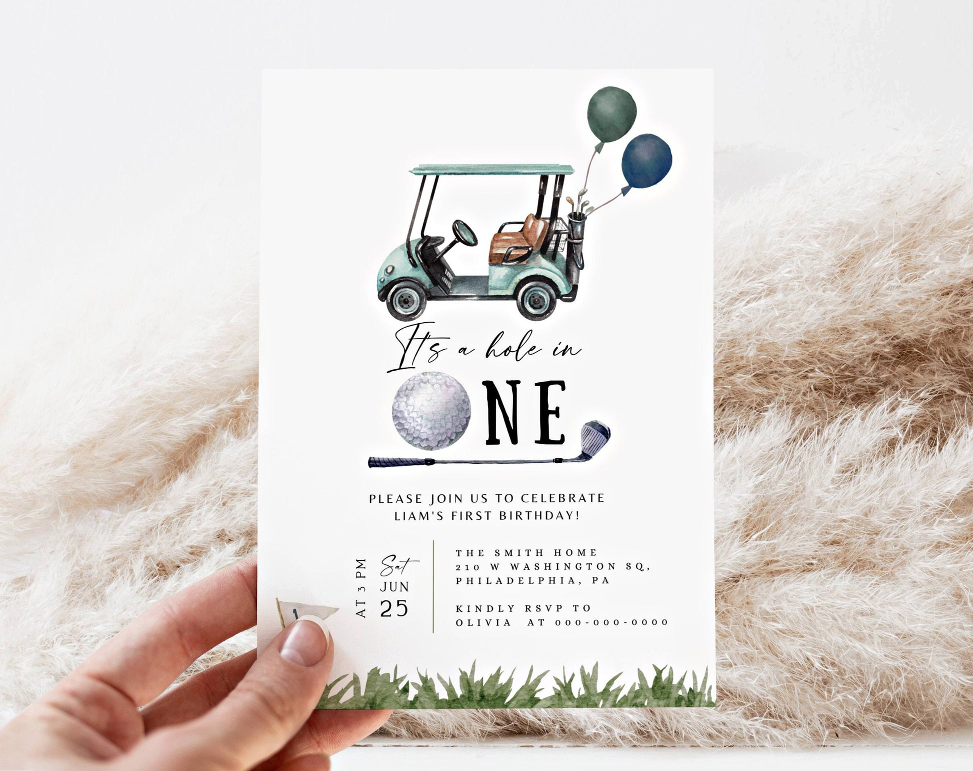 1st birthday, one year and boho 1st birthday invite for a personalized celebration