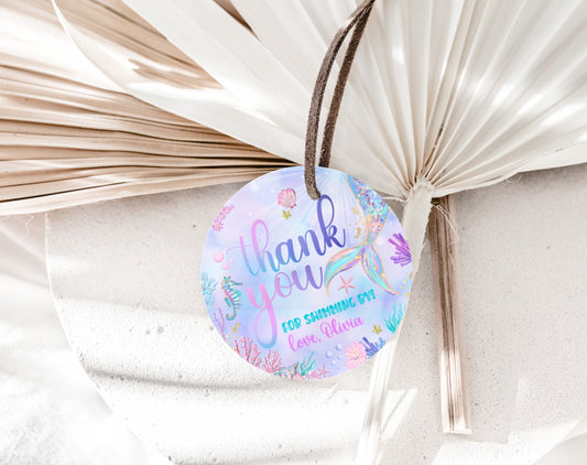 Birthday favor tags for party favor bags treat boxes and guest gifts