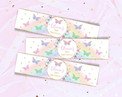 Editable Canva bottle label to download and print