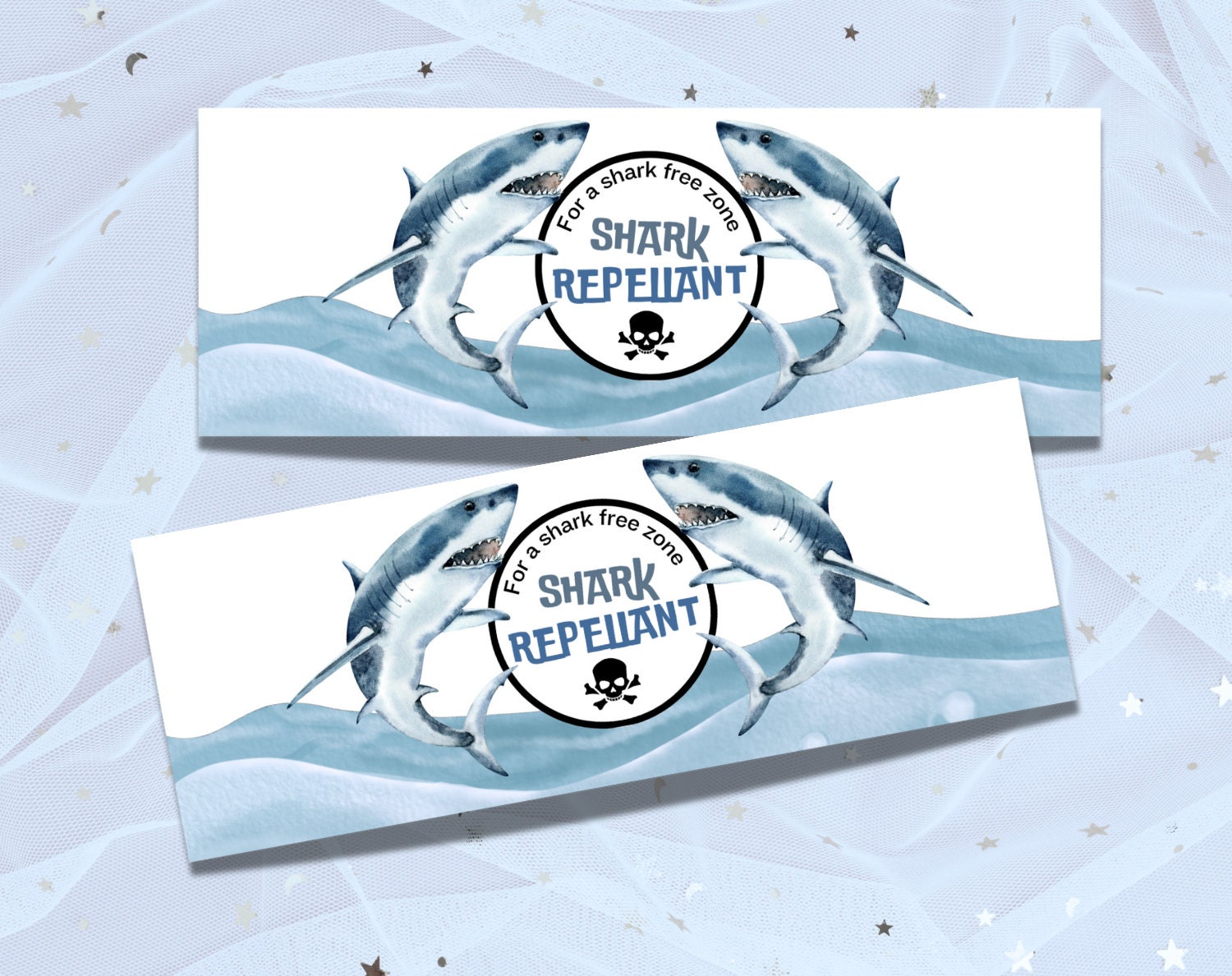 Editable Canva bubble bottle label to download and print