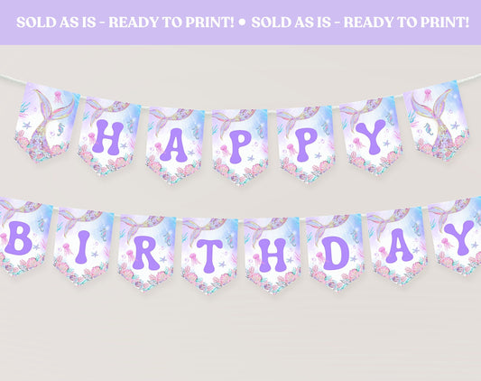 pink printable sign template for a personalized birthday