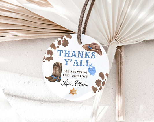 Baby Shower favor tags for party favor bags treat boxes and guest gifts