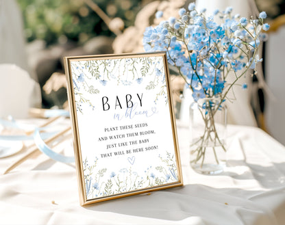 Editable Canva favor sign to download and print