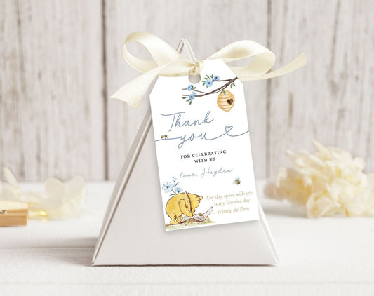 Birthday favor tags for party favor bags treat boxes and guest gifts