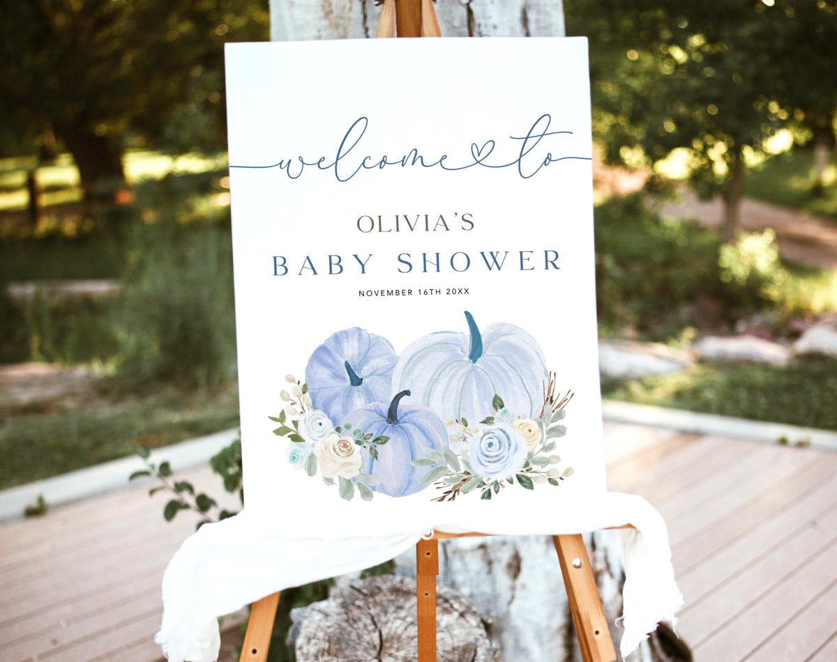 Editable Canva welcome sign template for easy printing