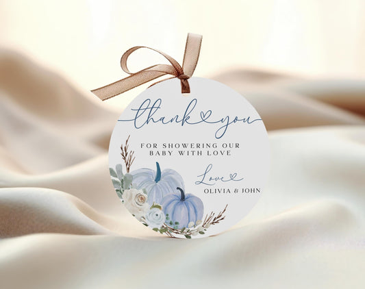 Editable Canva favor tags to print several per page