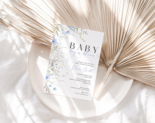Editable Canva invitation set to print or send digitally