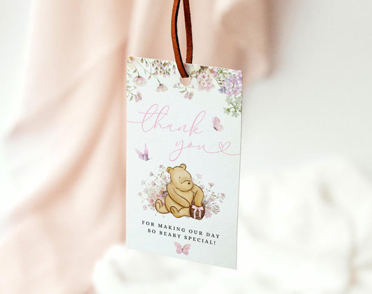 Editable Canva favor tags to print several per page