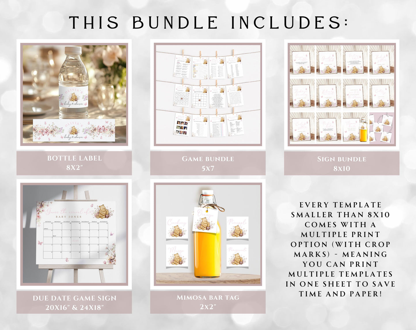Editable Canva invitation set to print or send digitally