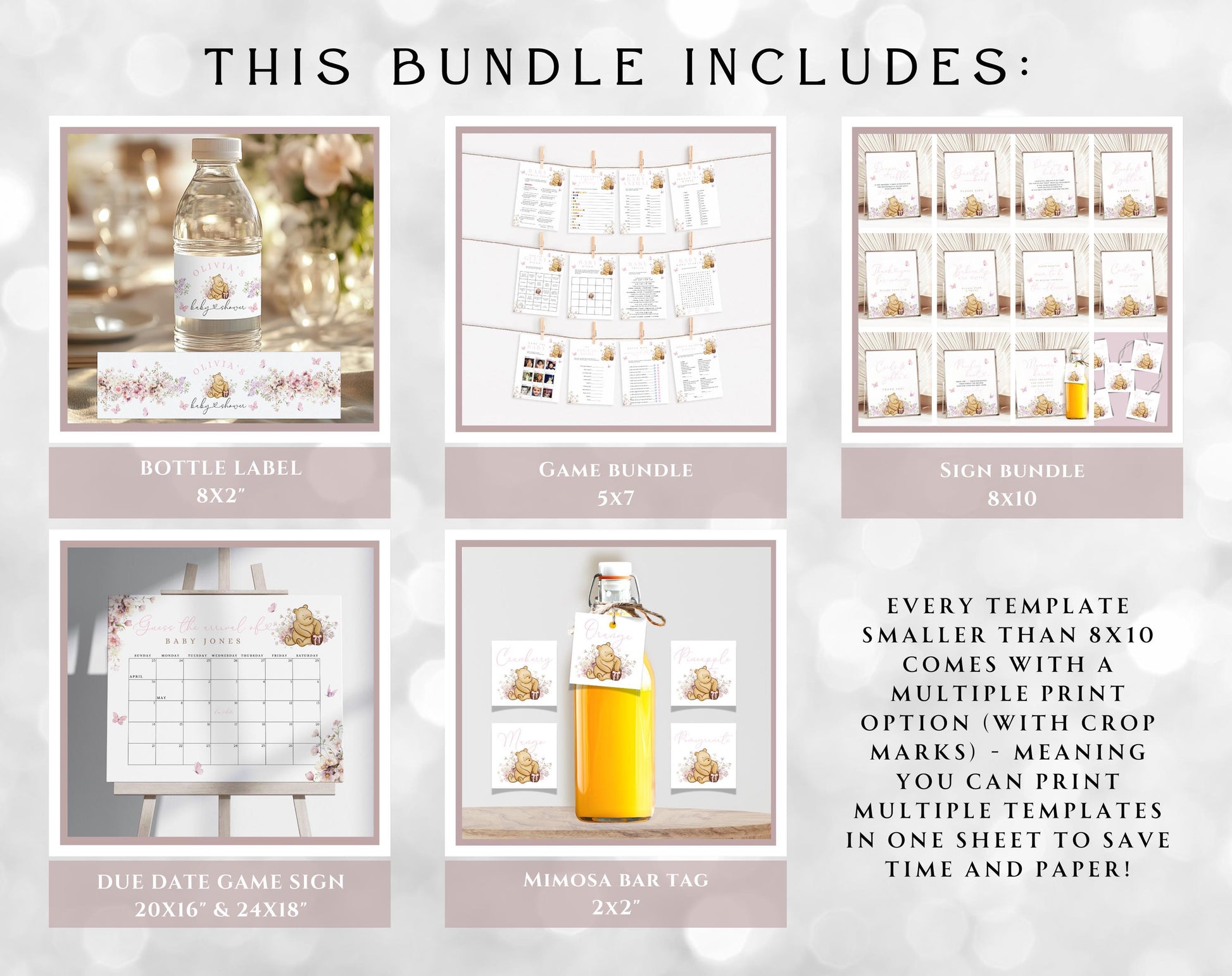 Editable Canva invitation set to print or send digitally