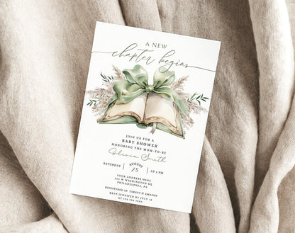 Baby Shower Invitation for baby shower guests and party details
