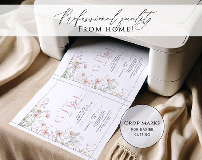 Editable Canva Baby in Bloom invitation to print or send digitally