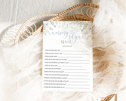 Mom or Dad Baby Shower Game - Baby in Bloom for baby shower party decor and supplies