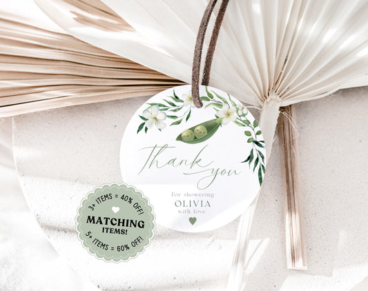 Baby Shower favor tags for party favor bags treat boxes and guest gifts
