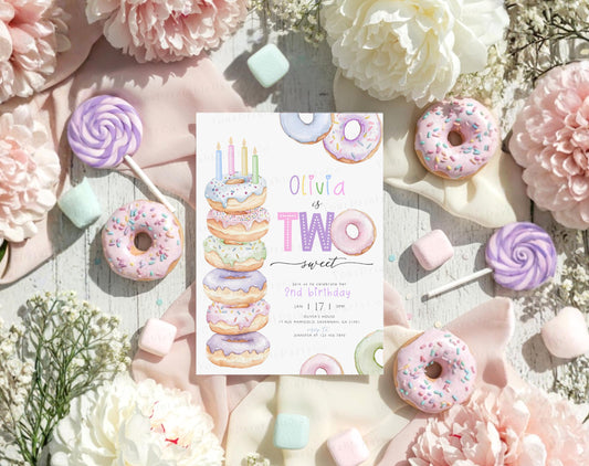 Mermaid Birthday Invitation for birthday guests and party details