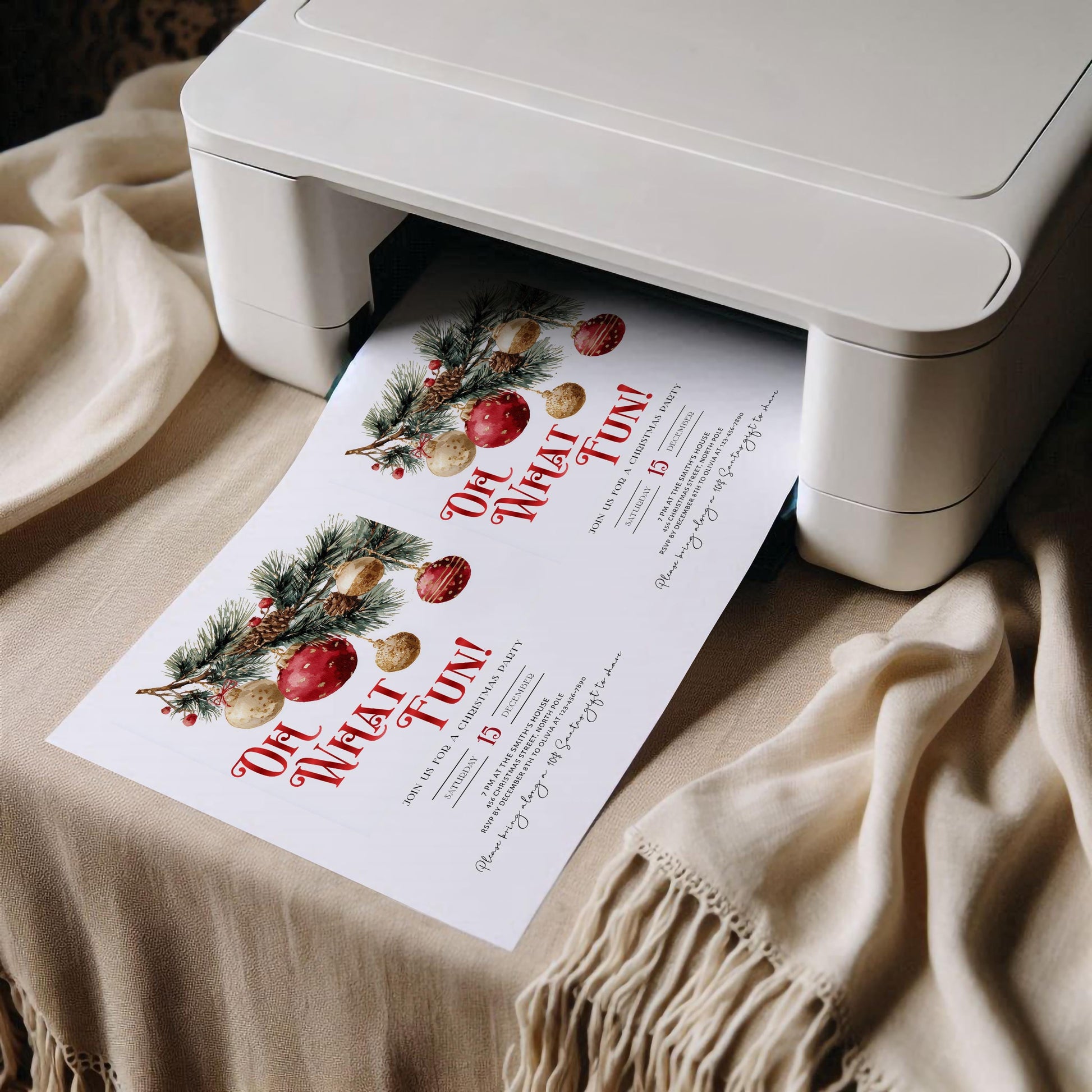seasonal party seasonal party invite for a personalized celebration