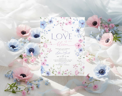 Bridal Shower Invitation for bridal shower guests and party details