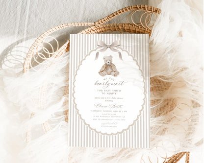 Editable Canva invitation set to print or send digitally