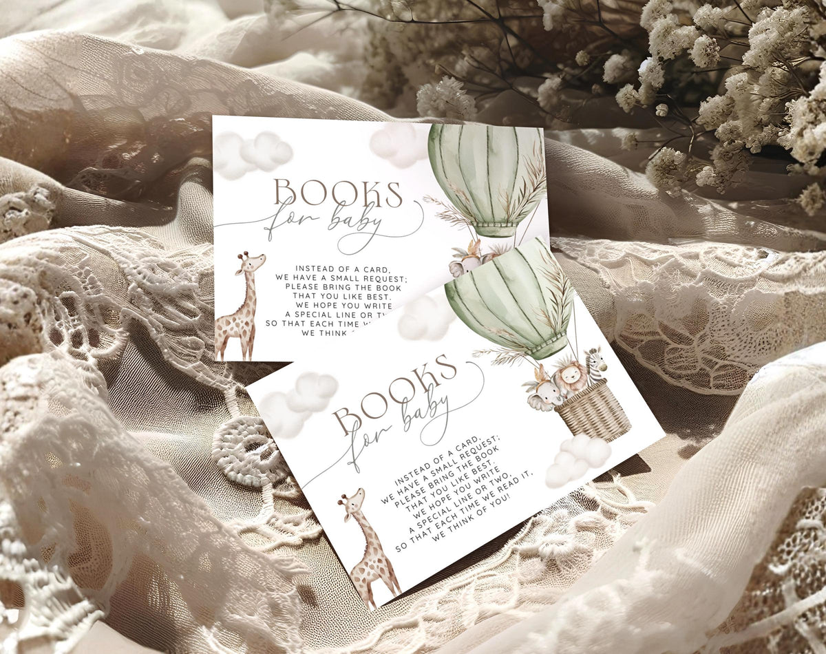 Baby Shower books for baby card for invitation inserts and book requests