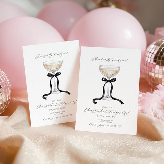 Birthday Invitation for birthday guests and party details