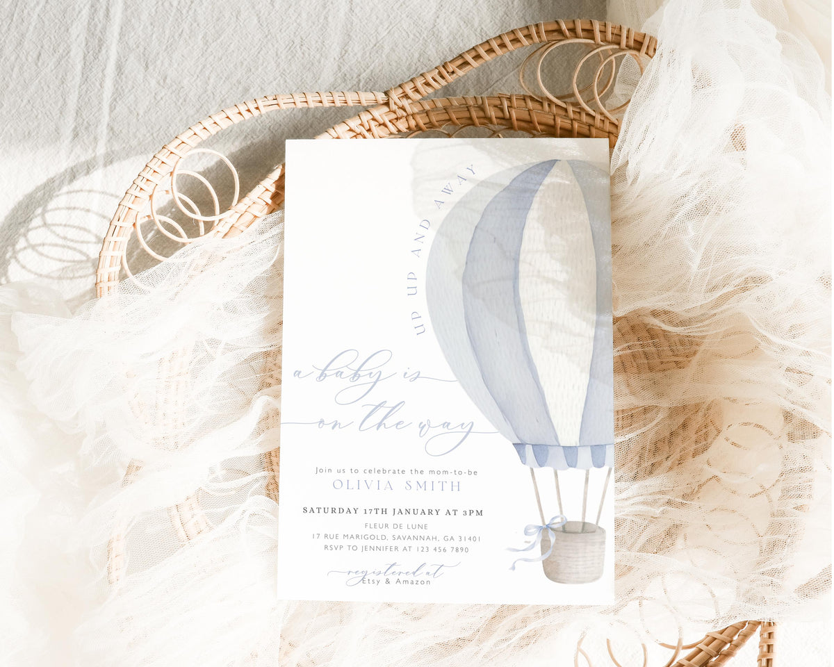 Baby Shower Invitation for baby shower guests and party details