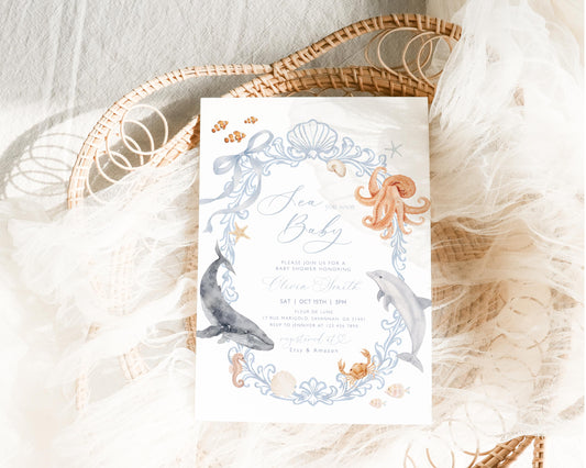 Baby Shower Invitation for baby shower guests and party details