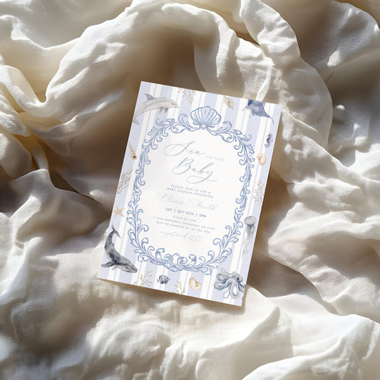 Baby Shower Invitation for baby shower guests and party details