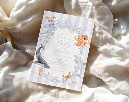 Baby Shower Invitation for baby shower guests and party details