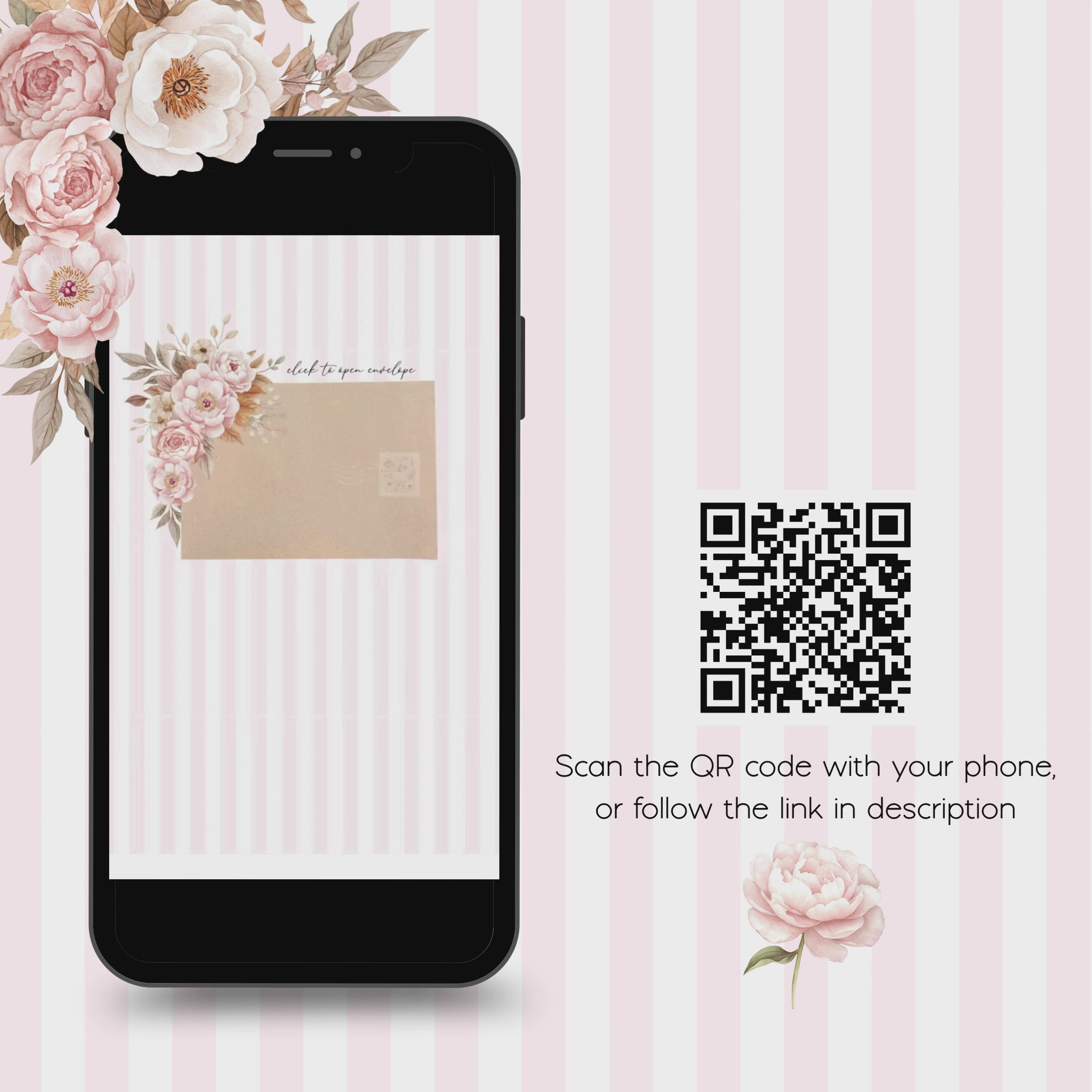 BBS95 pink Little Pumpkin baby shower website invitation video demo