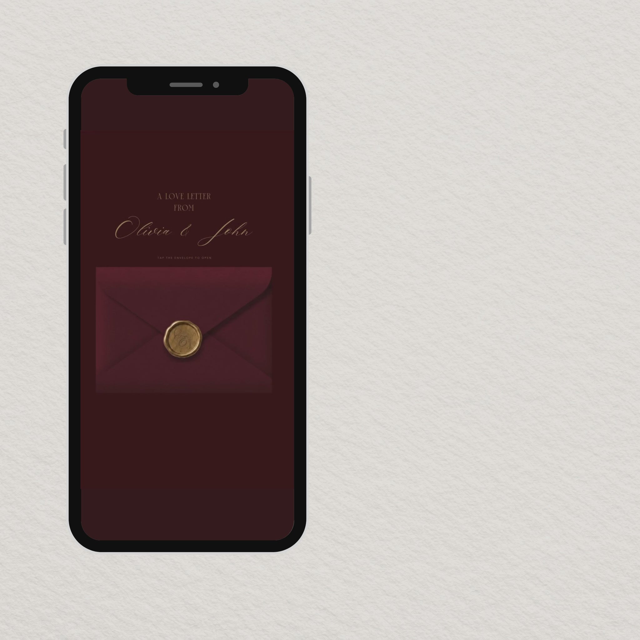 WD08 burgundy wedding website template video demo