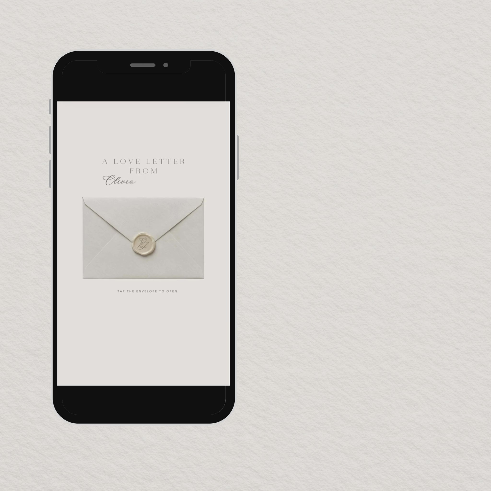 WD06 classic envelope wedding website template video demo